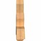 Ekena Millwork Alberta Smooth Timber Gable Bracket, Western Red Cedar, 48"W x 28"H x 5 1/2"D x 5 1/2"F, 14/12 Pitch GBW048X28X0606ALB00SWR - alternate 4